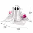 thumbnail image 3 of Halloween Ghost Decorations Spooky Ghost Halloween Decor for Indoor Halloween Decorations Holiday Party Home Accent, 3 of 8