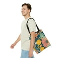thumbnail image 3 of Floral design All purpose storage tote handbag, 3 of 4