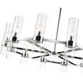 thumbnail image 5 of 12 Light Chandelier In Restoration Style-13 Inches Tall And 43.5 Inches Wide-Polished Nickel Finish Z-Lite 4008-12Pn, 5 of 8