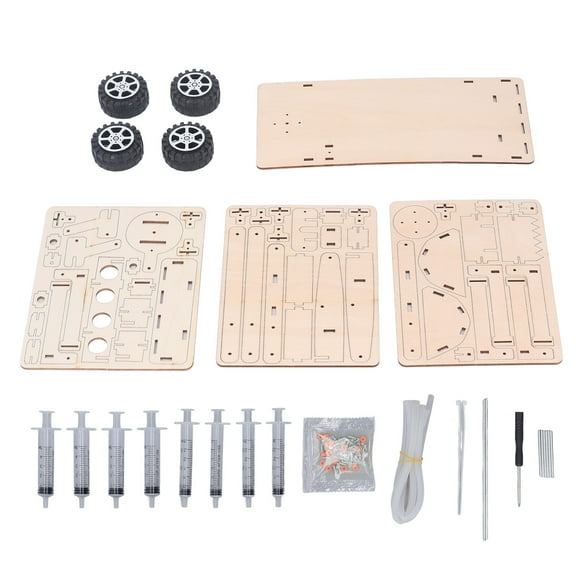 Modelo De Excavadora, Divertido Juguete De Excavadora DIY Madera De Haya Para La Familia