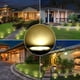 thumbnail image 4 of Luces solares de suelo para jardín al aire libre, 8 LED, blanco cálido de 3000 K, resistencia al agua IP65, focos solares para exteriores para caminos, patios, terrazas, focos solares empotrados refor, 4 of 5