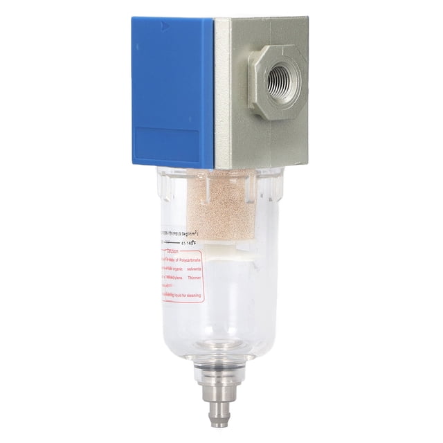 Air Compressors Particle Filter,Compressed Air Filter Aluminum Compressed Air Filter Regulator Air Tool Compressors Filter Rugged and Tough