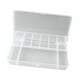 thumbnail image 4 of Caja de aparejos de pesca Organizador de equipo de pesca Caja de señuelos resistente con múltiples compartimentos para Claro, 4 of 8
