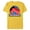 Yellow, variant on Marvel Moon Girl and Devil Dinosaur Dino Profile - Short Sleeve Blended T-Shirt for Adults - Customized-Yellow