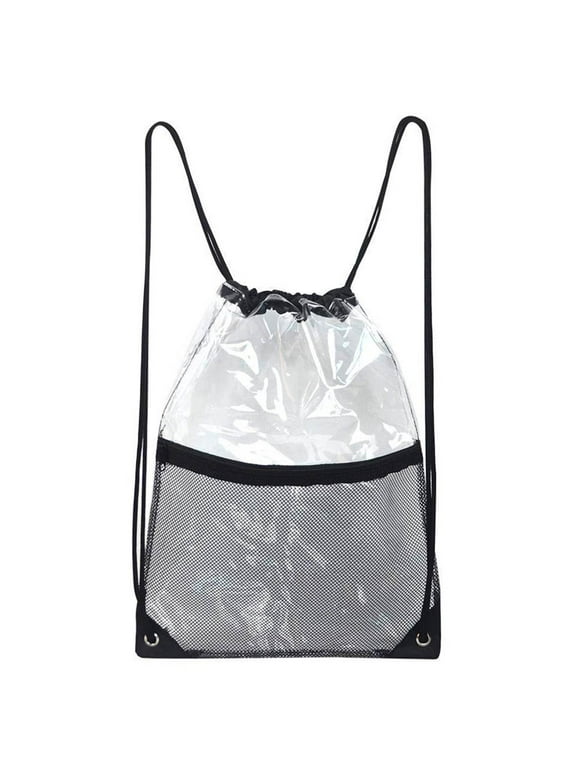 Clear Drawstring Backpacks