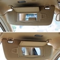 thumbnail image 2 of ZWP Sun Visor Shade Mirror Cover Replacement Auto Interior Makeup Cosmetic Mirror Shade Case Board Fit For Mercedes-Benz S-Class W220 19, 2 of 6