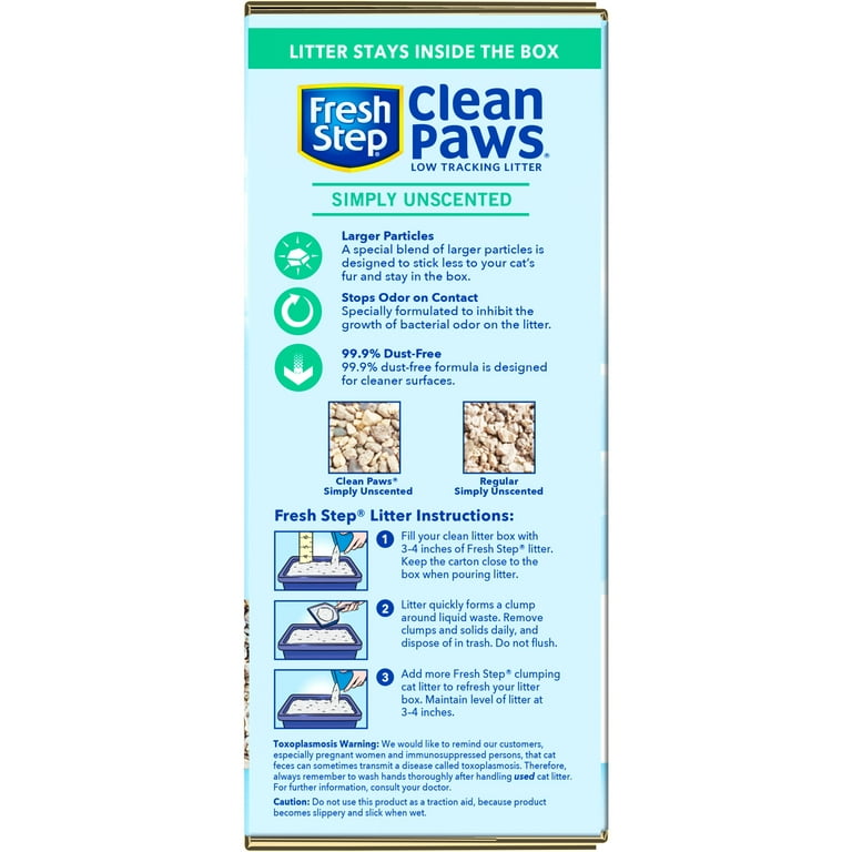 Clean Paws Unscented Clumping Cat Litter by Fresh Step at Fleet Farm