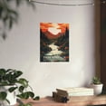 thumbnail image 3 of ELNEIT - Hot Springs National Park Poster, Unframed Matte Paper, S05, 3 of 4