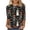 Black#02, variant on Axiiglly Halloween Shirts for Women Plus Size 3/4 Sleeves Round Neck Print Tops Casual Loose Graphic Tees S-5XL