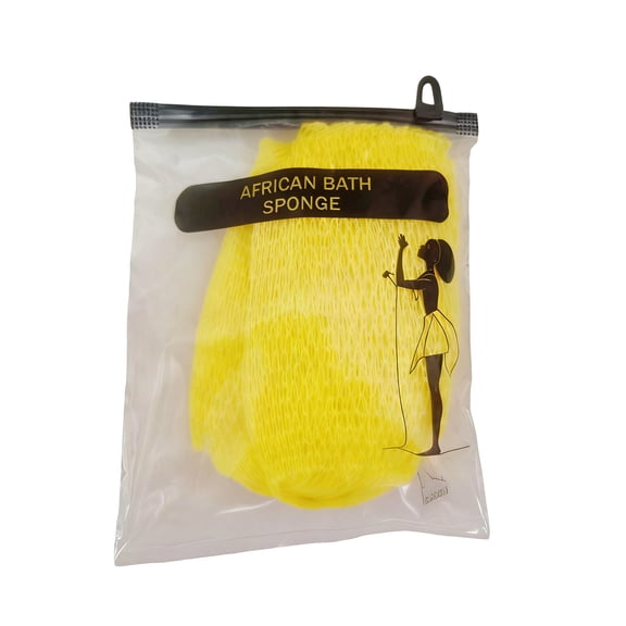 African Exfoliating Body Net Sponge, Ember and Root African Net Sponge, Exfoliating Towel, Gentle Exfoliation, Exfoliating Washcloth Face & Body Scrub Towel for All Skin Types