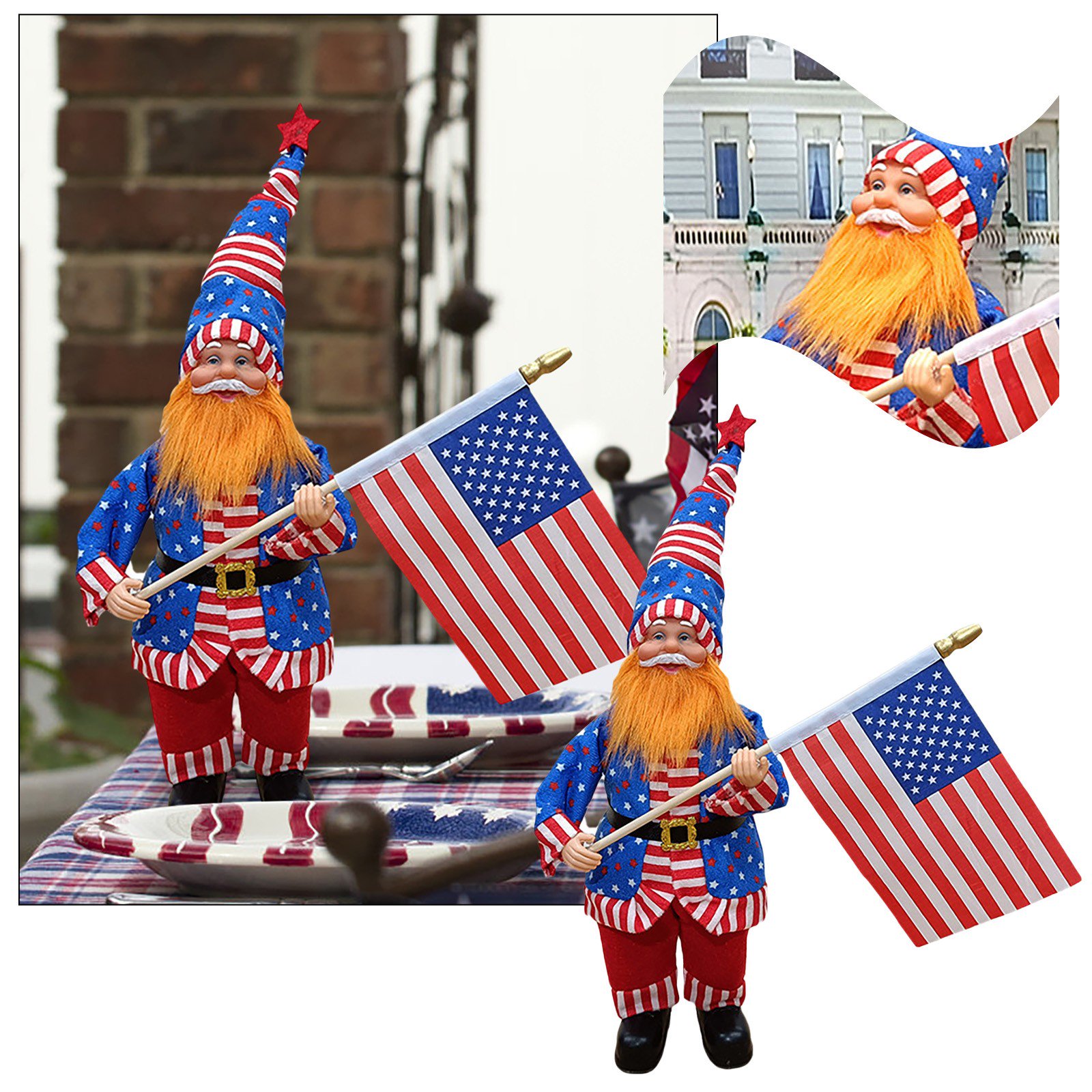 July Fourth Independence Day Patriotic Dolls 4th Of July ...