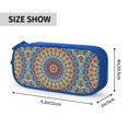 thumbnail image 3 of Xecao Round Mandala print Fanny Pack Belt Bag for Women and Men, Fashionable Waterproof Waist Pack with Adjustable Strap for Traveling, Hiking, Jogging, Cycling, 3 of 5