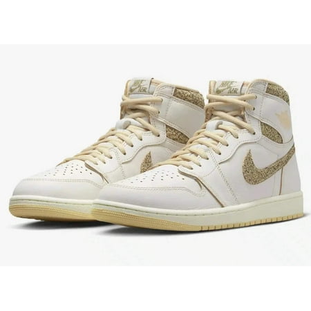 Nike Air Jordan 1 Retro High OG FD8631-100 Men's US 8.5 Sail Brown Shoes GBNC21