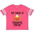 thumbnail image 3 of Inktastic Thanksgiving Nana Thankful for Me Boys or Girls Toddler T-Shirt, 3 of 5