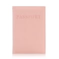 thumbnail image 1 of Flmtop Travel Passport ID Card Cover Holder Case Faux Leather Protector Skin Organizer, 1 of 10