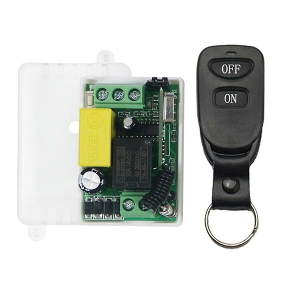 Interruptor Remoto Autobloqueo, Avance Y Encvamiento W, Negro Sunnimix Interruptor de control remoto inalámbrico