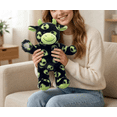 thumbnail image 3 of Alien Cow Stuffed Animal, 16" Black/Green Bear Plush Bear Stuffed Animals with Floppy Corner, Cuddly Soft Plush Toys Huggable, Perfect Stuffed Christmas Gift, 3 of 4