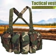 thumbnail image 2 of 800D Oxford Molle Pouch Chaleco de caza multifuncional de liberación rápida para senderismo CS Hugtrwg Para estrenar, 2 of 6