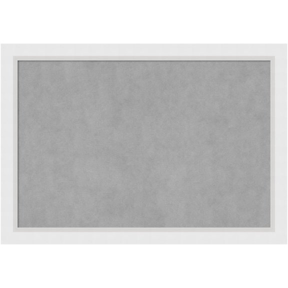 Amanti Art Blanco White Framed Magnetic Board 40 x 28 in.