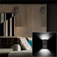 thumbnail image 2 of Yuarrent Lámpara de pared LED de 6 W hacia arriba y hacia abajo, luz nocturna, doble cabezal para KTV Bar, dormitorio, sala de estar, restaurante Iluminación y accesorios No.2 Yuarrent HA024575-02, 2 of 6