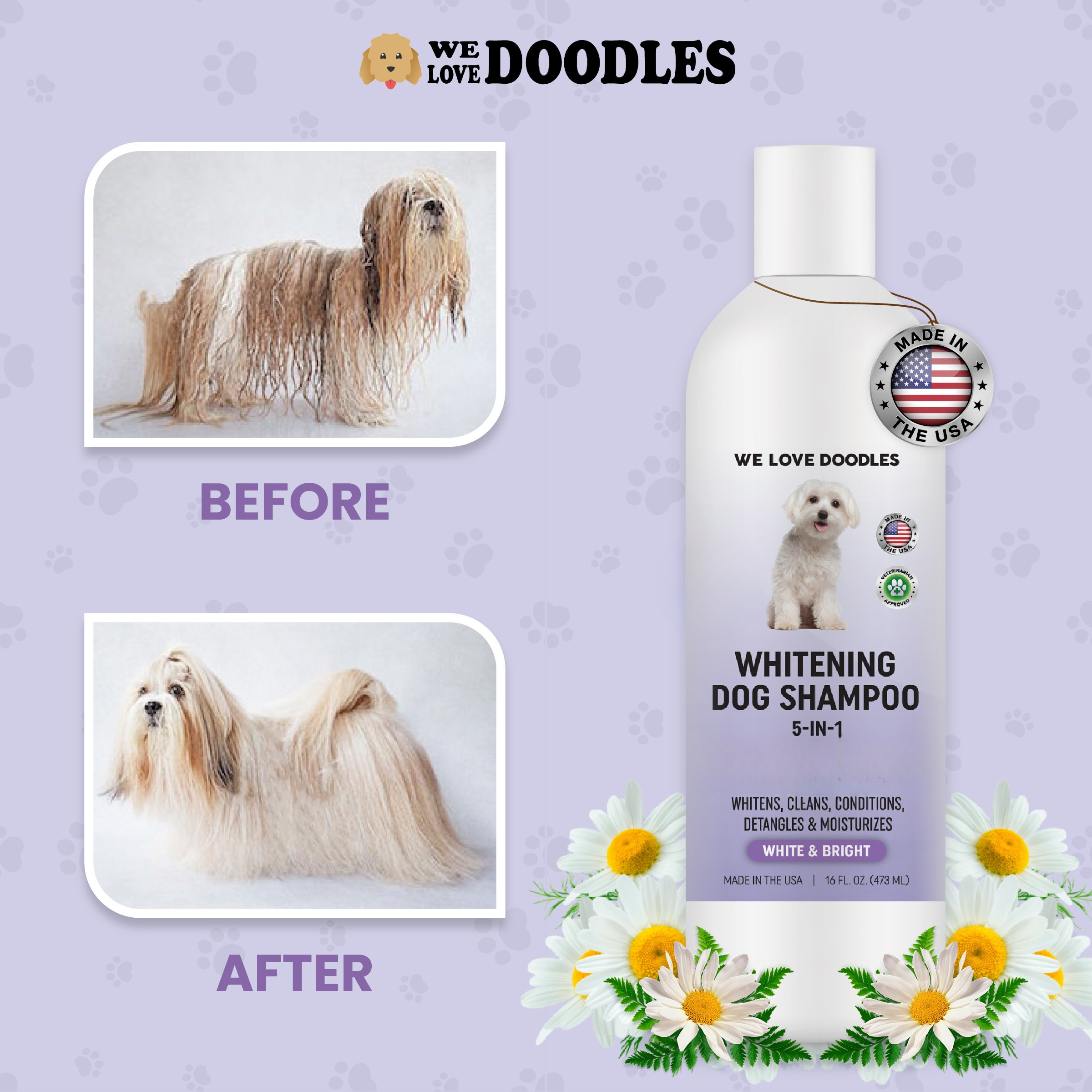 We Love Doodles Whitening Dog Shampoo photo 3