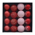 thumbnail image 1 of 16 bolas navideñas colgantes para exteriores. Rojo, 1 of 9