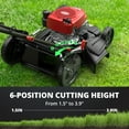 thumbnail image 2 of Amerisun 21" Gas Lawn Mower, 144cc Engine, 2-in-1 Mulching & Side Discharge, 6-Position Height Adjustment, 2 of 6
