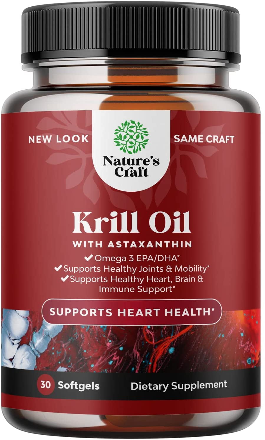 Buy Krill Oil 1000mg Softgels Burpless Fish Oil Supplements Omega 3 6 9