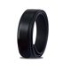 thumbnail image 1 of Cinturón de cintura con trinquete sin hebilla de PU para hombre de 35 mm de ancho Negro 125cm/49, 1 of 5