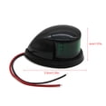 thumbnail image 3 of TFixolLED Boat Navigation Light, LED Red and Green Marine Navigation Light,Boat LED Bow Light for Pontoon and Small Boat, 3 of 7