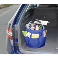 thumbnail image 5 of Set of 2 multipurpose storage baskets Tool basket, grooming bag, 6 pockets, foldable with padded carrying handle, Set of 2, Polyester, Blue color, Dia, 5 of 5