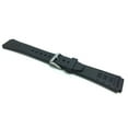 thumbnail image 4 of Bandini 20mm Black Rubber Sports Watch Band Strap for Casio, Timex & More, 2 Spring Bars Included, 4 of 7