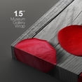 thumbnail image 4 of wall26 3 Panel Canvas Wall Art - Black and White Roses with Touch of Red Color - Giclee Print Gallery Wrap Modern Home Art Ready to Hang - 16"x24" x 3 Panels, 4 of 5