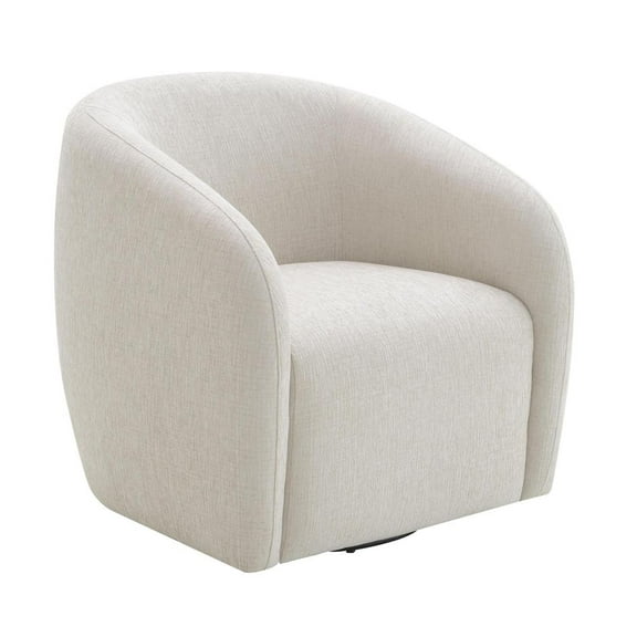 Acme Furniture Etienne Chair w/Swivel, Beige Linen