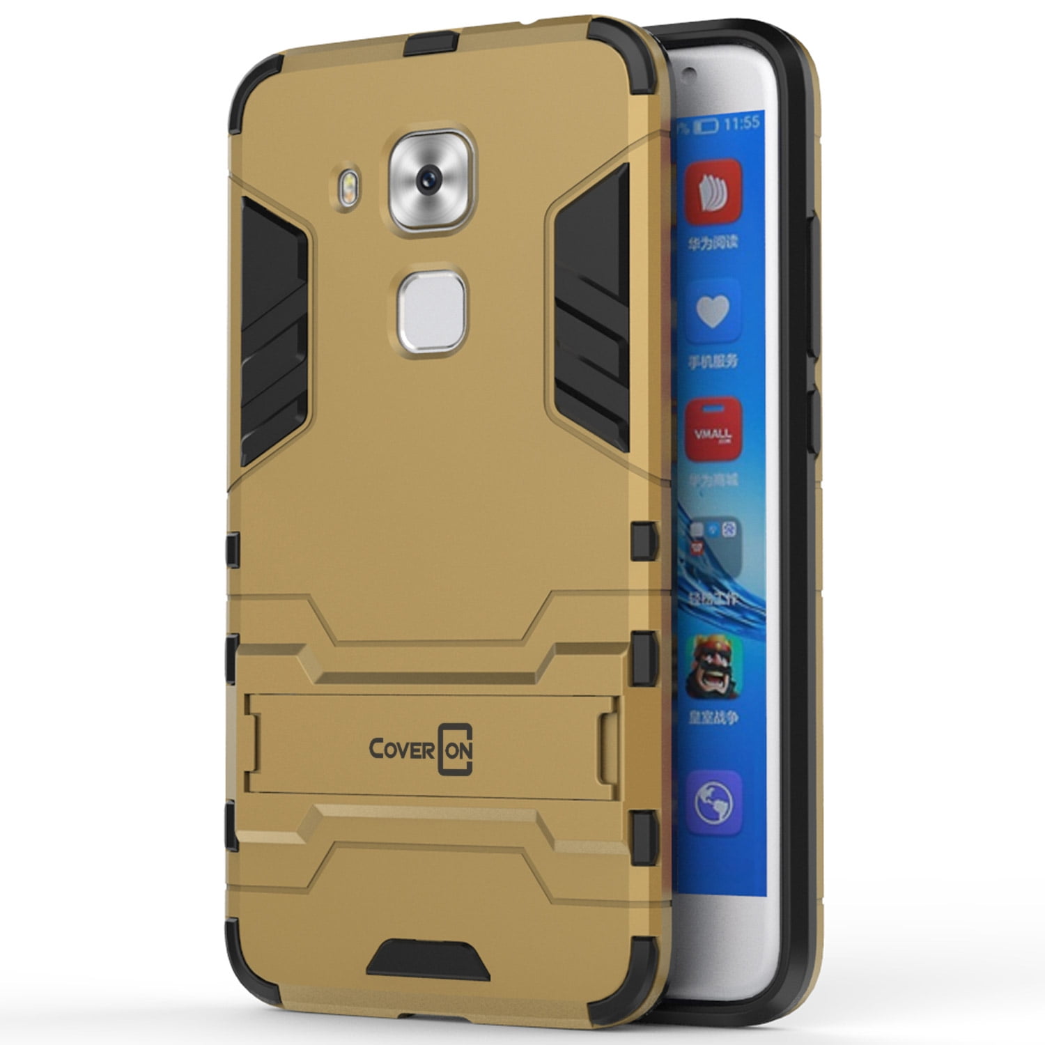 Case Kick Stand Series For Xiaomi Redmi Note 4 Gold