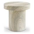 thumbnail image 1 of Afuera Living Table d'Appoint Contemporain en Travertin pour Intérieur/extérieur en Béton, 1 of 8
