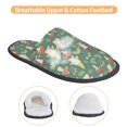 thumbnail image 3 of Fotbe Mushrooms Gnome Pantuflas Peludas para Mujer con Estampado, Zapatillas de Peluche, Zapatos de Invierno para Casa, Uso Interior y Exterior-Medium, 3 of 8