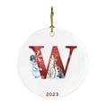 thumbnail image 1 of Fiudx Colgante de Muñeco de Nieve Navideño 2023, Diseño Acrílico Artesanal, Decoración Colorida para Coche, Accesorio para Oficina y Hogar, Regalo Perfecto para Las Fiestas, Tamaño 7 X 0,4 Cm, 1 of 1