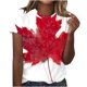 thumbnail image 1 of Camiseta de Moda Casual con Cuello Redondo Y Mangas Cortas para las Mujeres, 1 of 3