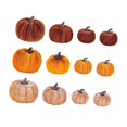 thumbnail image 4 of 12 adornos de calabaza de Halloween, colecciones de decoración de otoño, ilustraciones, manualidades de calabaza simuladas para la mesa de entrada,, 4 of 8