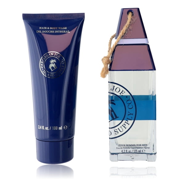 Perfume Gift Set Caribbean Joe Sapphire Sands for Men 125mL