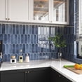 thumbnail image 4 of VaryStyle 18-Sheet Backsplash Tile Peel and Stick Wall Tiles Renter Friendly Self Stick on Backsplash for Kitchen Bathroom Waterproof Vinyl Back Splashes Stickers for Fireplace Shower Wall 12"x12", 4 of 8