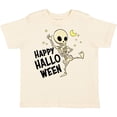 thumbnail image 3 of Inktastic Happy Halloween with Dancing Skeleton Boys or Girls Toddler T-Shirt, 3 of 5