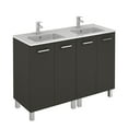 thumbnail image 7 of Ws Bath Collections Logic 120 Logic Vanities 48" Double Vanity Cabinet Only - White, 7 of 7