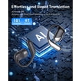 thumbnail image 2 of Auriculares traductores con IA Paekole, 198 idiomas, Bluetooth 6.1, 2 of 8