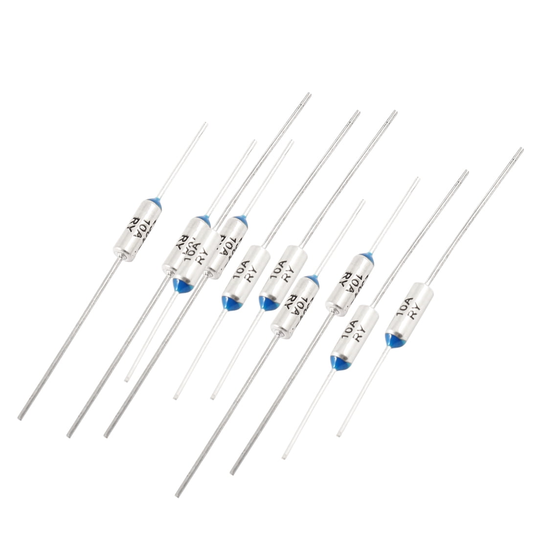10 pcs Microtemp TF 240℃ Celsius Cortar Metal fusibles térmicos AC 250V ...