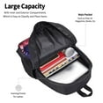 thumbnail image 4 of Lsque Chucky Backpack for Men and Women - Durable 600D Oxford Cloth -Large Capacity, Water-Resistant School, Travel, and Hiking Bag, 4 of 7