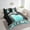 Teal Blue, variant on Erosebridal Glitter Showerhead Bedding Sets Twin Size,Dreamy Princess Comforter Sets with Sheets,Teal Grey Bed in a Bag Twin size,Lightweight Bling Bedroom Decoration,Reversible,7-Piece