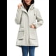 thumbnail image 2 of Chaquetas Softshell Impermeables para Mujer, Abrigos Cálidos con Forro y Capucha, Chaqueta Impermeable Larga. Gris XXXL, 2 of 8