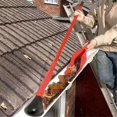thumbnail image 3 of Retractable Eaves Sink Gutter Leaf Cleaning Set Plastic Gardening, 3 of 5